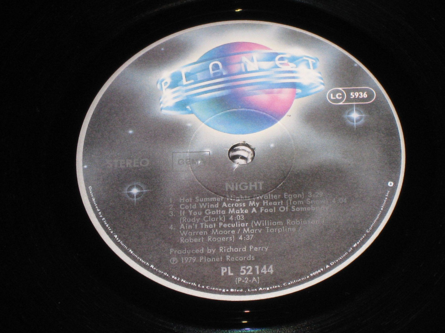 Vinyles: LP - NIGHT – D'occasion à Steckborn par Quo7 1