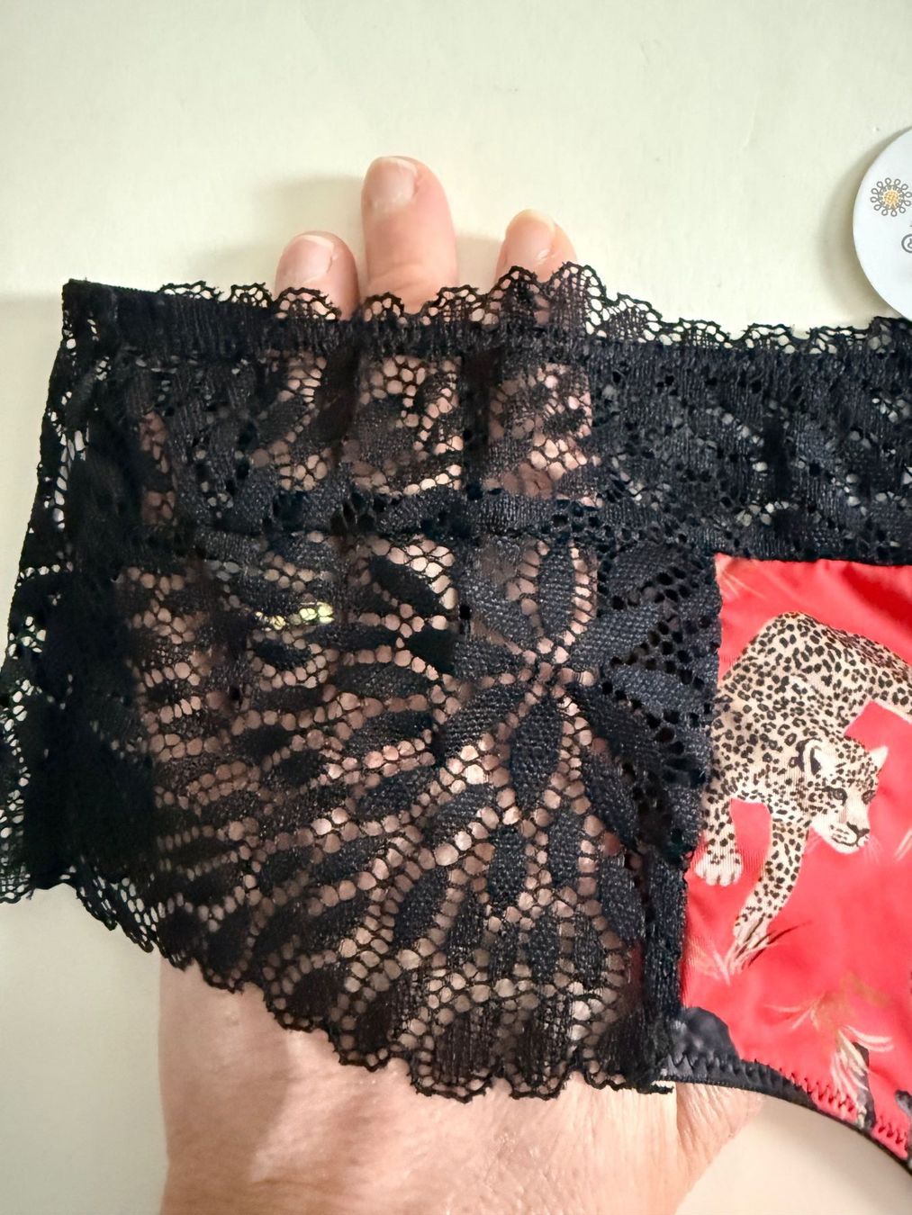 Sonstige Unterwäsche: MORGAN, String MELINE, Grösse 40, Farbe Rot/Schwarz – Neu und originalverpackt aus Rudolfstetten von gst_g7xl 3