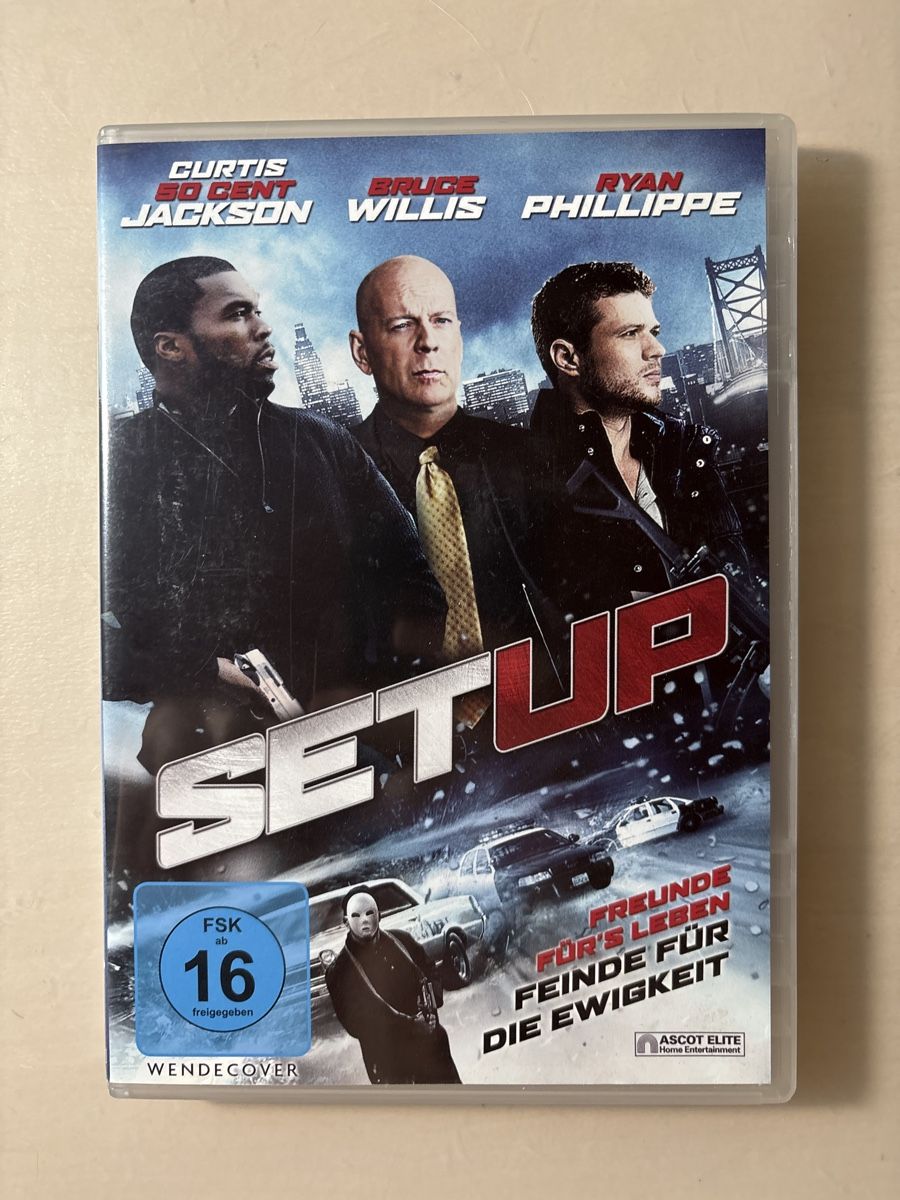 Tutti i DVDs: Set Up - Bruce Willis (0605) – Usato da Ruswil venduto da Slivio_