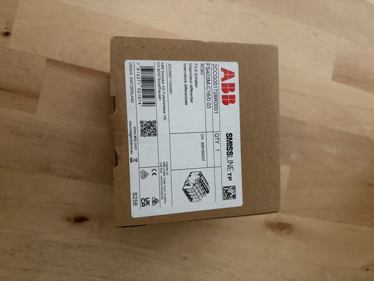 ABB Interruttori: ABB SMISSLINE LS C16 – Nuovo e nell'imballaggio originale da Kloten venduto da ca_1000s