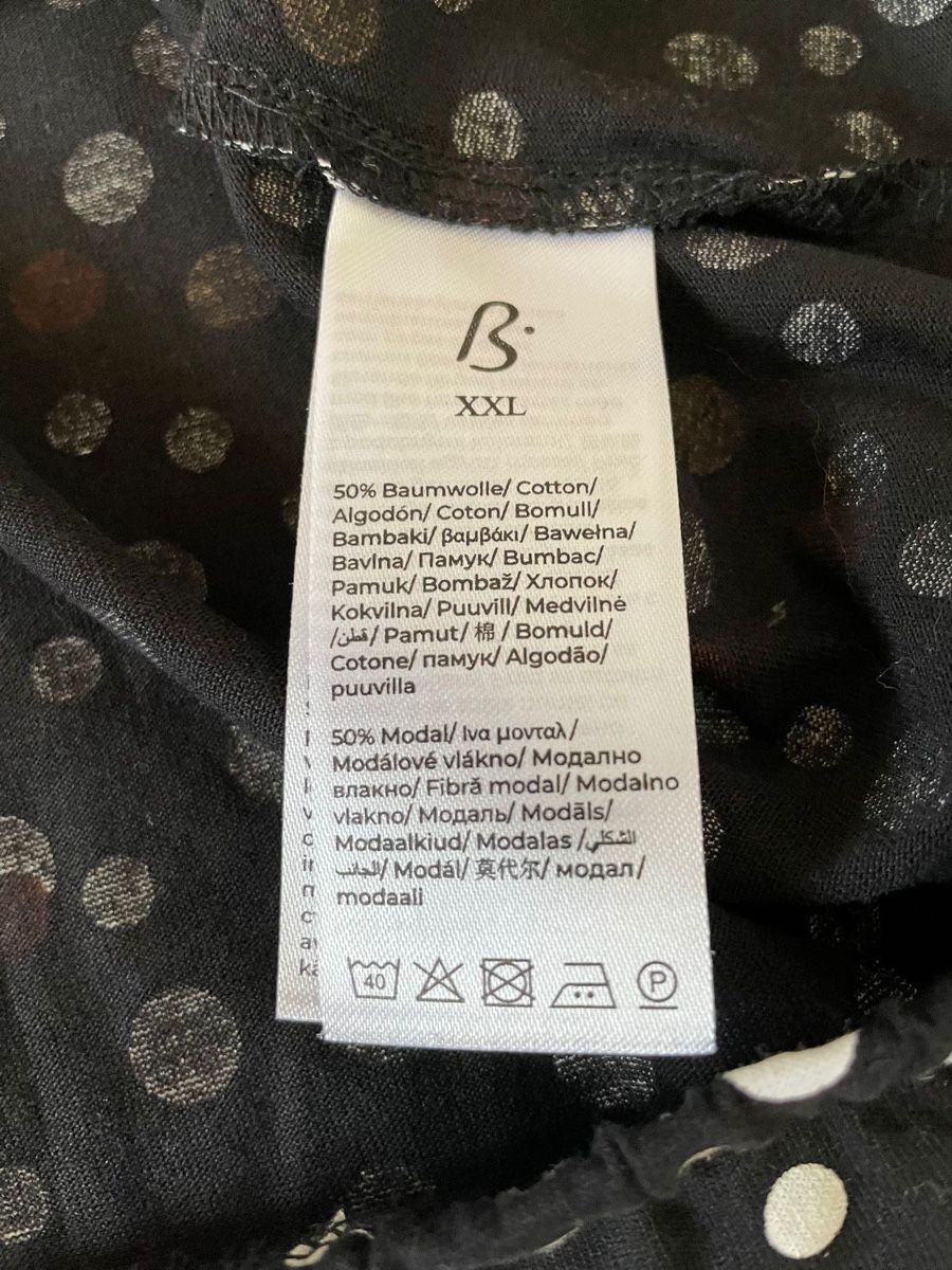 Bonita Camicette: Chemisier à pois Bonita, taille XXL, coton – Nuovo (secondo la descrizione) da Vuippens venduto da ale_6gkb 5
