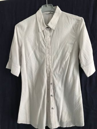 Damenbluse hellgrau