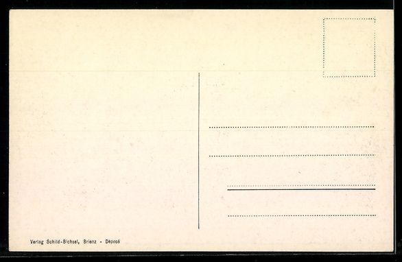 Cartoline postali: AK Grosse Scheidegg, Hotel mit Wellhorn – Usato da Berlin venduto da bartko-reher 1