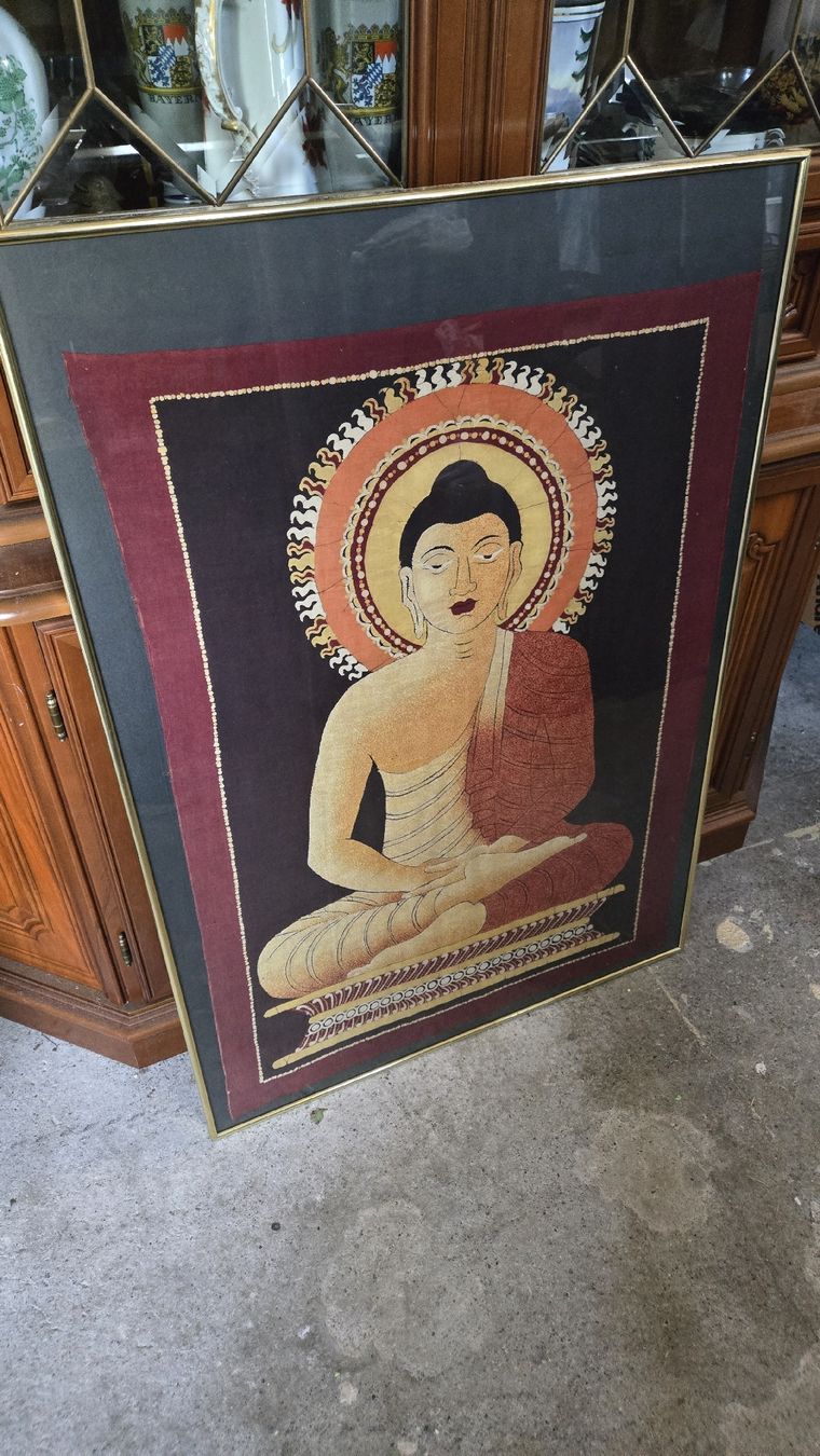 Foto & Immagini: Buddha Bild, Tibetisches Thangka – Usato da Uzwil venduto da BrokiFloh