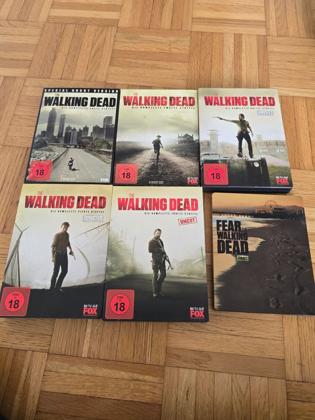 Tutti i DVDs: The Walking Dead DVD Box Set – Usato da Fislisbach venduto da turboterror90