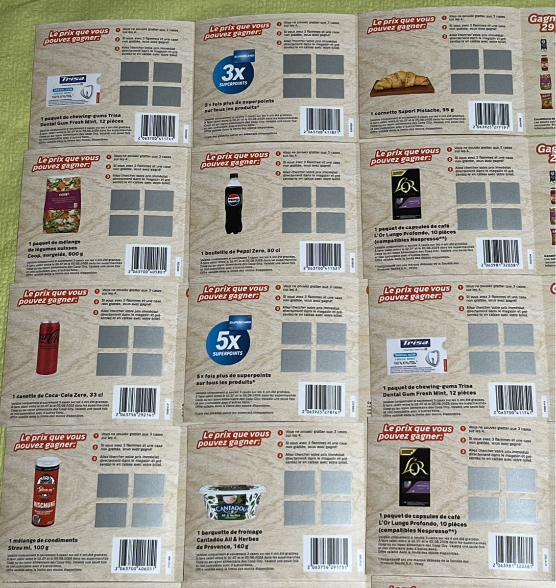 Coop Timbres & points: 30 coupons Grill & Win Coop 2026 – Neuf avec emballage d'origine à La Tour-de-Peilz par Pansy02 1