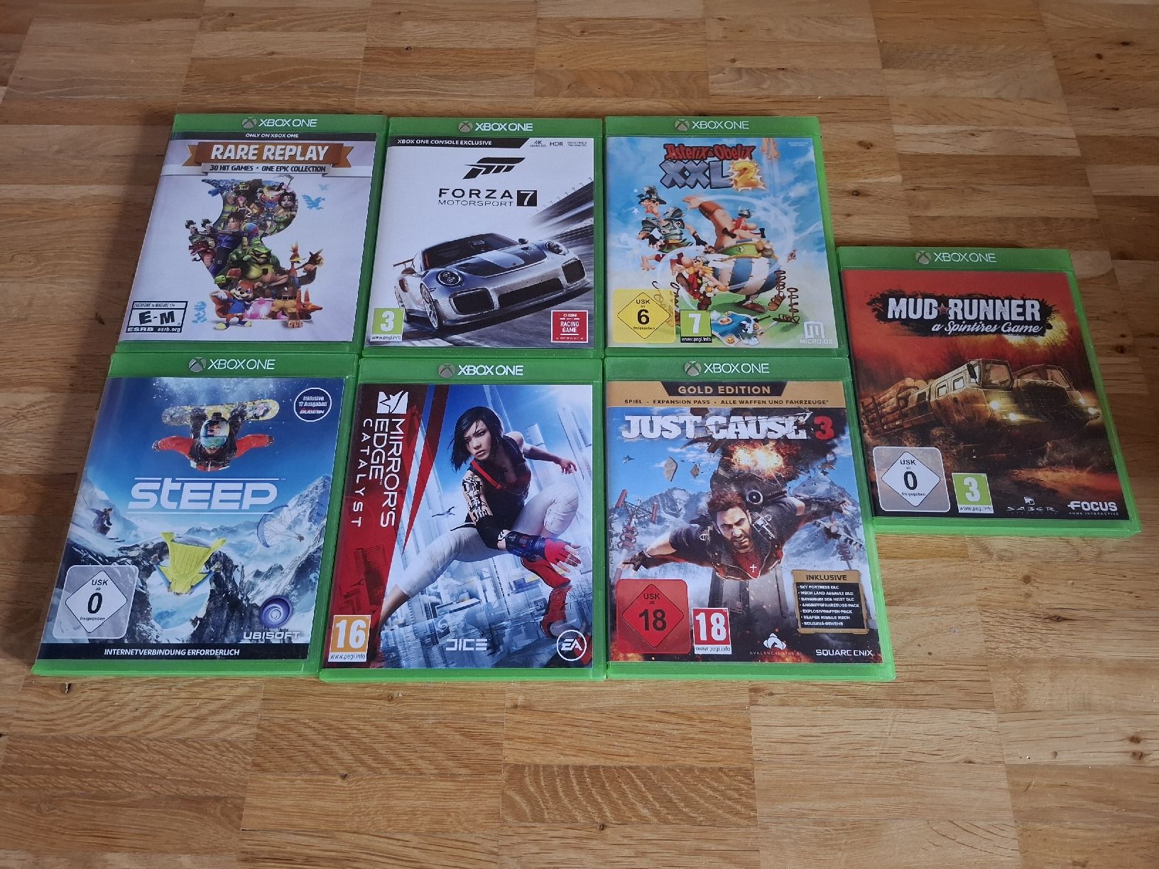 Microsoft Konsolen: XBOX One S mit 7 Games – Gebraucht aus Neuenegg von rccar93 2