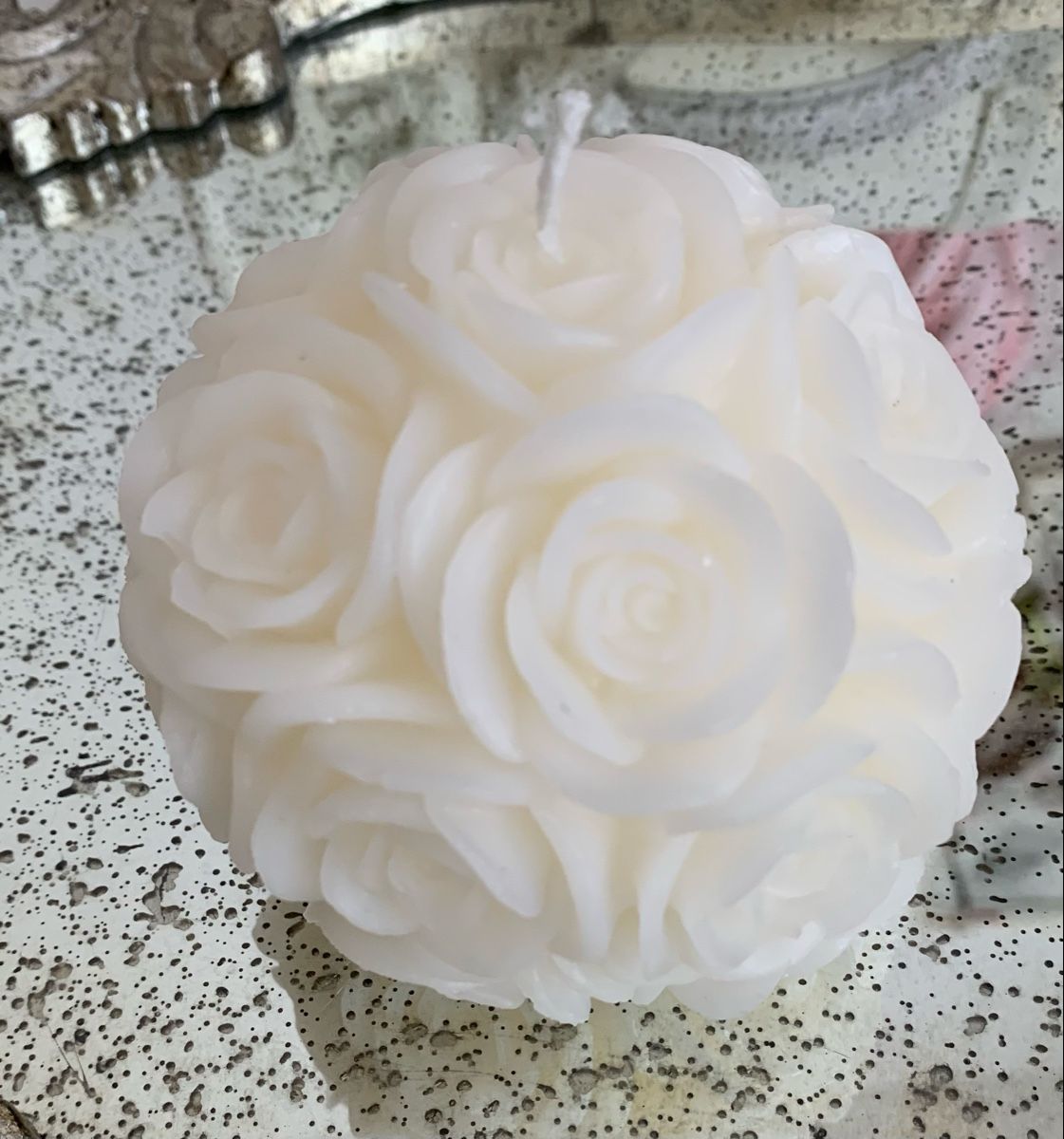 Candele: Rosenkerzen Hand gemacht im Set – Nuovo (secondo la descrizione) da Diepoldsau venduto da Luxusdeko 3