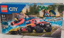 LEGO City Offroad-Feuerwehr mit Boot (60412)