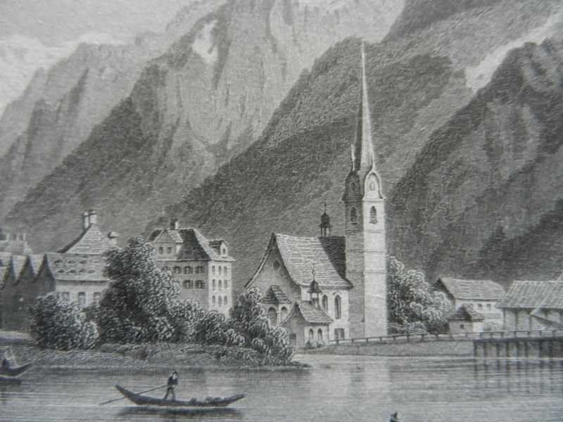 Incisioni: Flüelen Vierwaldstättersee – Usato da Risch venduto da Rischli15 8