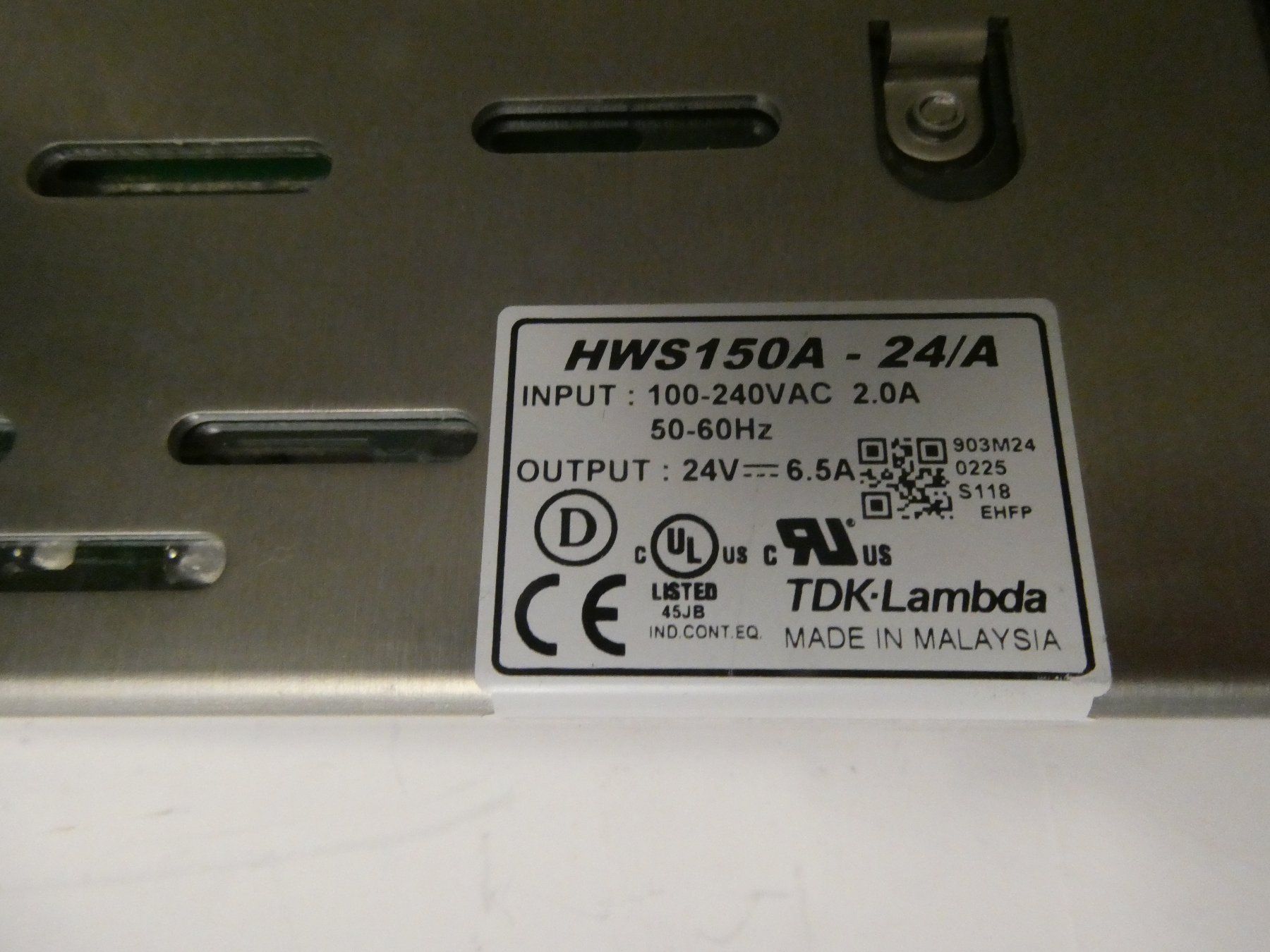 Elektronikbauteile: TDK Lambda  Einbaunetzteil 24VDC – Neu (gemäss Beschreibung) aus Fulenbach von Hach0 3