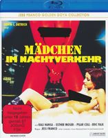 Mädchen im Nachtverkehr