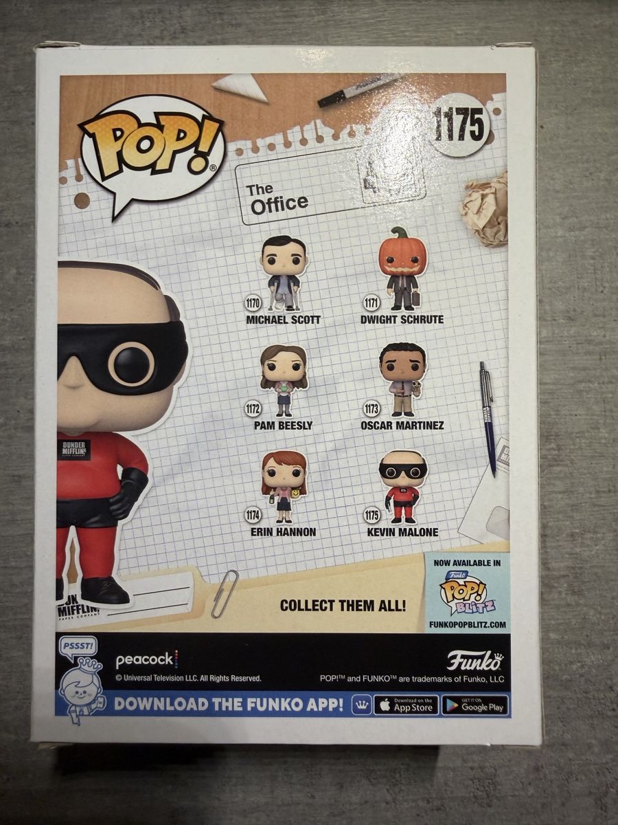 Funko Statuette: Funko Pop The Office Kevin Malone Figur neu – Nuovo e nell'imballaggio originale da Pratteln venduto da niisam 2