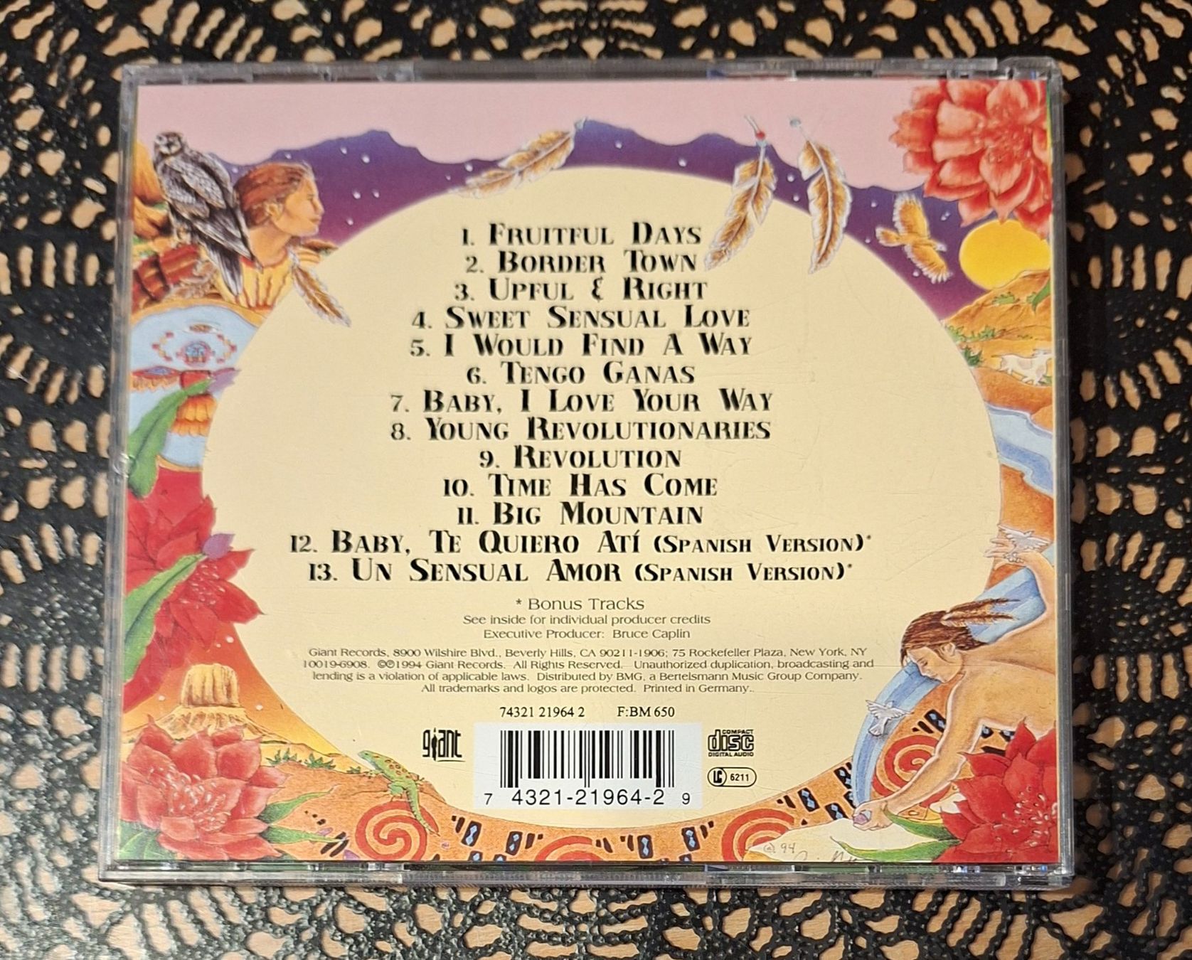 CD: Big Mountain - Unity, USA Reggae CD Album 1994 – Usato da Schönenberg TG venduto da Gregolino76 1