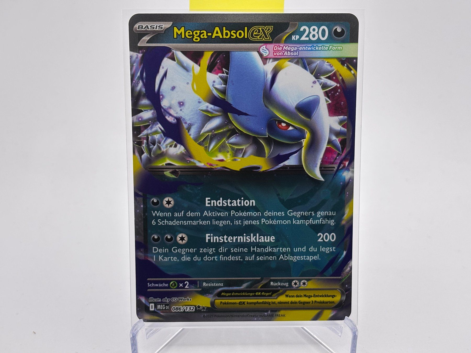 Pokémon Carte collezionabili: Mega-Entwicklung - Mega Absol ex  (MEG 86) - DE – Nuovo (secondo la descrizione) da Allschwil venduto da Bullach