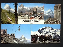 ZERMATT Bahn Station Gornergrat - Luftseilbahn