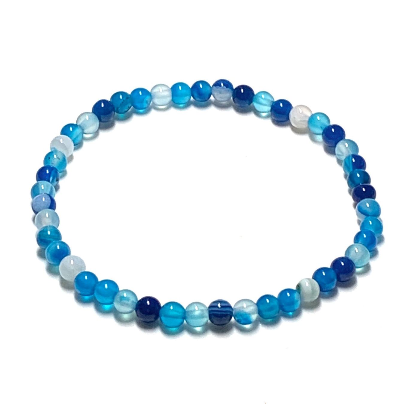 Armbänder & -reifen: Armband Achat blau 17 cm – Neu und originalverpackt aus Emmenbrücke von swissmade-miracles 1