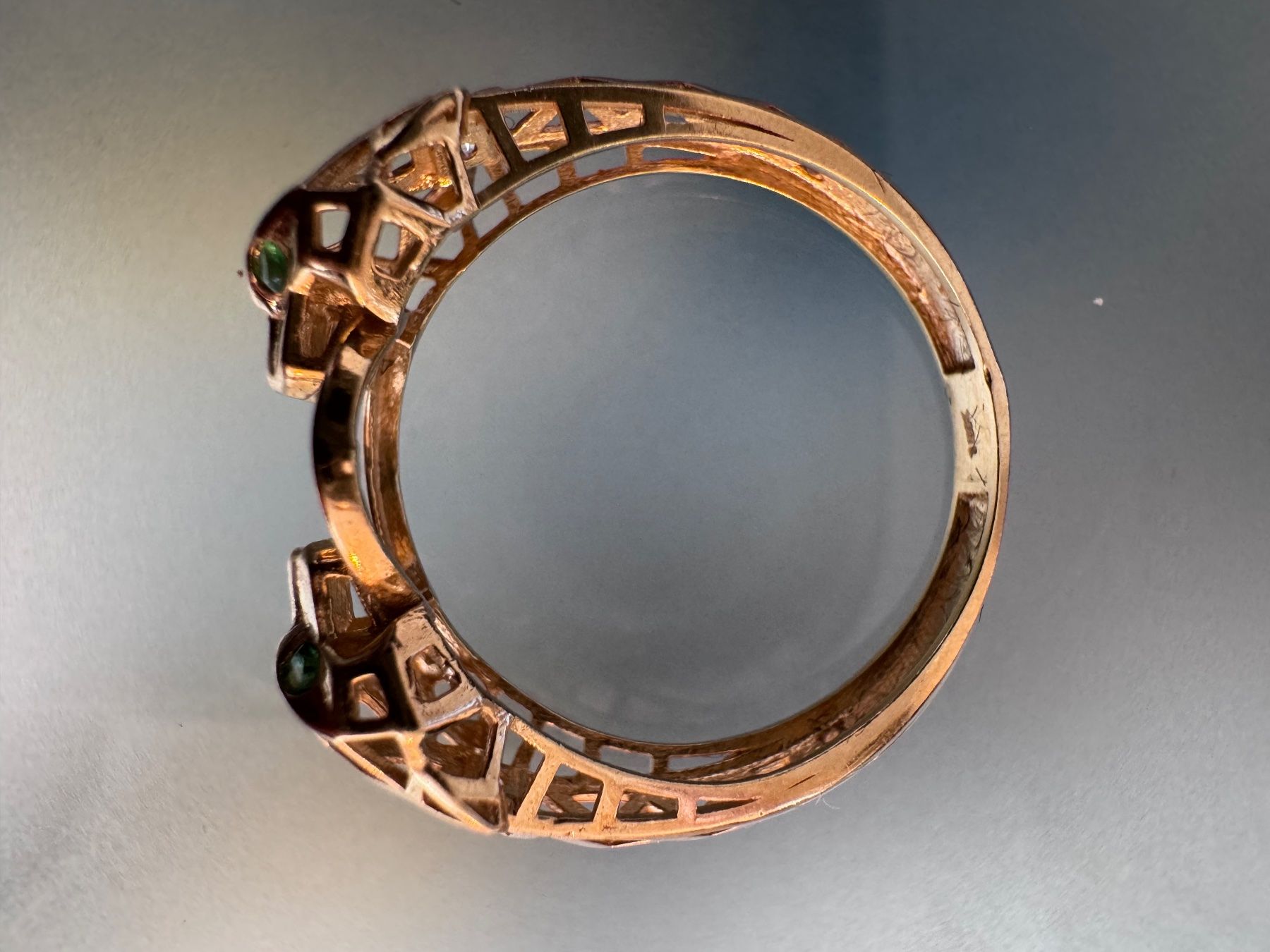 Anelli: R05.350-Ring aus echtem 18k Gold – Usato da Belp venduto da Aim333 1