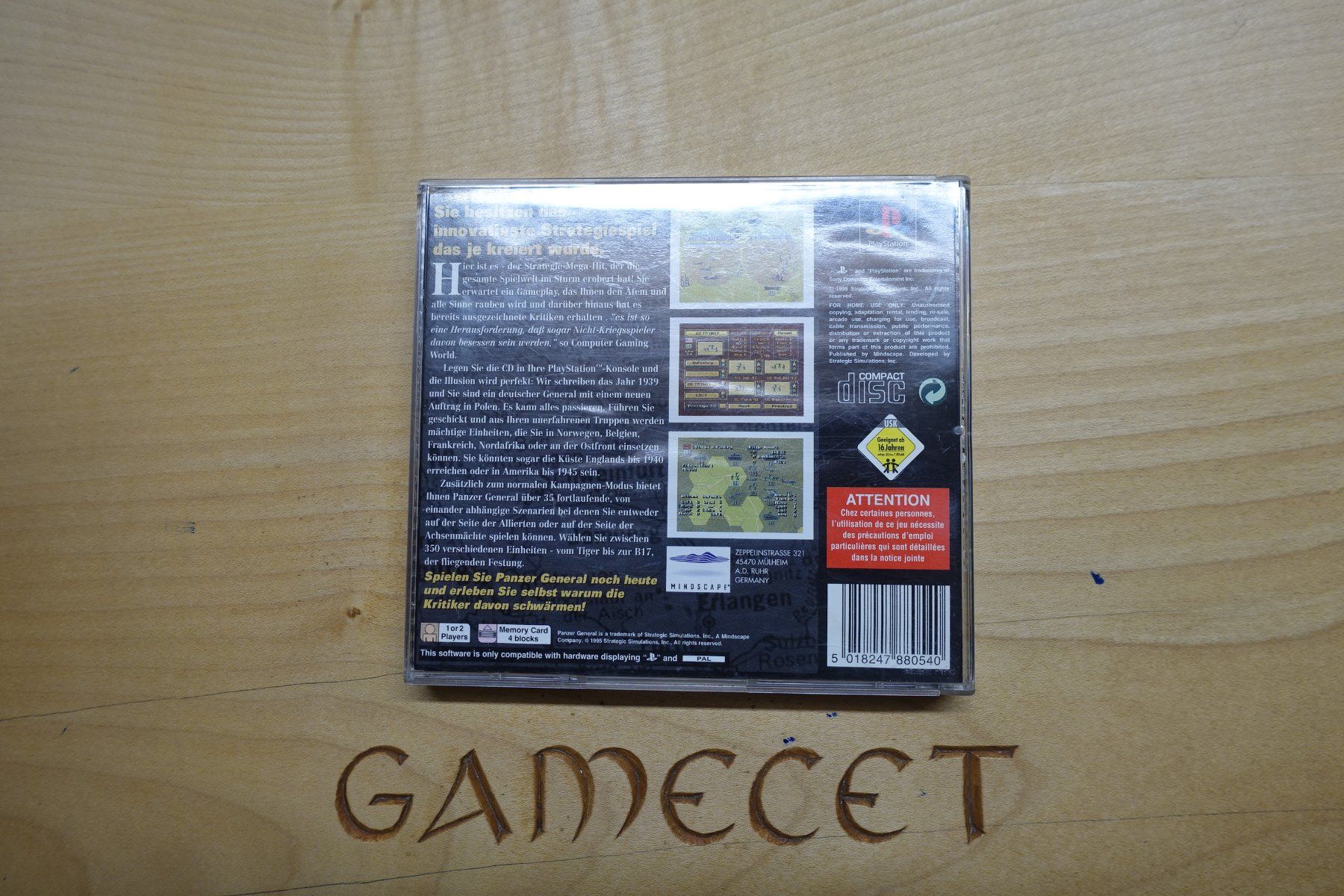 Sony Spiele: Panzer General – Gebraucht aus Steinach von Gamecet 2