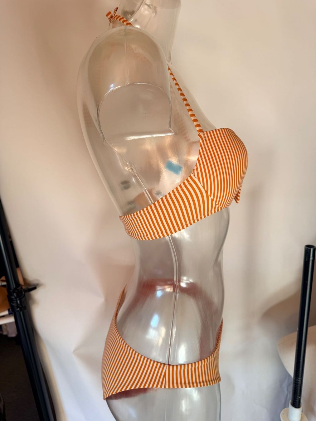 Passionata Costumi da bagno & Bikini: PASSIONATA, Bikini, Grösse 75B/38, Farbe Orange/Weiss – Nuovo e nell'imballaggio originale da Rudolfstetten venduto da gst_g7xl 1