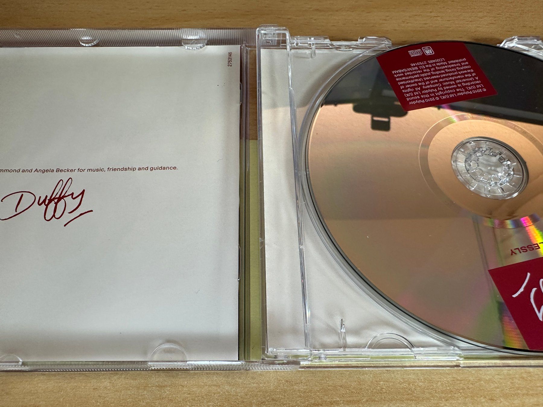 CD: Duffy – Endlessly – Usato da Rikon im Tösstal venduto da Alpenmutz 2