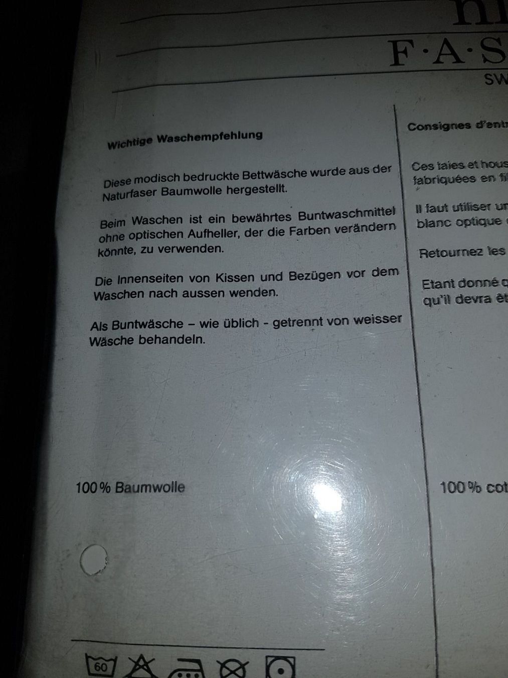 Bettwäsche: Bettwäsche Night – Neu und originalverpackt aus Schwarzenburg von Flamingo07 2