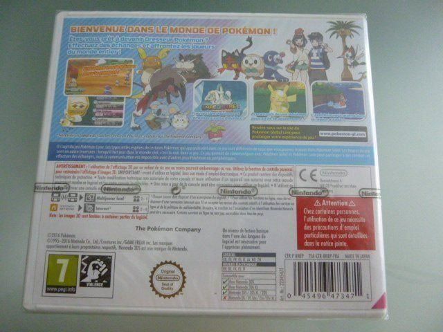 Pokémon Giochi: Pokémon LUNE - 100% NEW !!!! Nintendo 3DS – Nuovo e nell'imballaggio originale da Pambio Noranco venduto da Pol69 1