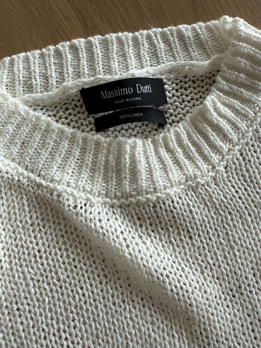 Massimo Dutti T-shirt: Massimo Dutti 100% Leinen Tshirt oversize, Weiss, Gr. S – Nuovo (secondo la descrizione) da Ottenbach venduto da Suni_82 6