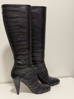 PRADA Stiefel im Metallic look