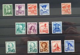 PJ Jahrgänge 1938 bis 1940 komplett, postfrisch**