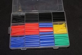 Schrumpfschlauch Set 560tlg Sortiment Plastikbox 12 Größen