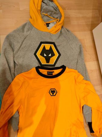 Wolves FC Hoodie und Langarm-Shirt Set