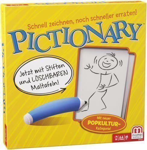 Giochi: Pictionary, Klassiker Mal- und Ratespiel – Nuovo e nell'imballaggio originale da Amden venduto da Zeitraum