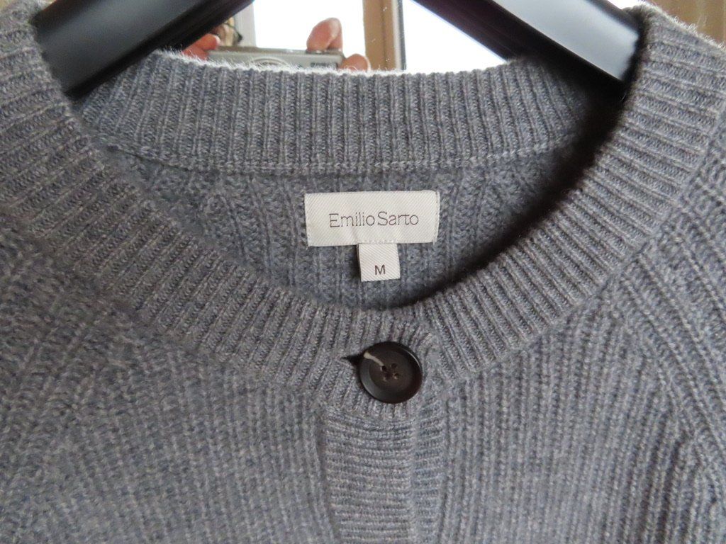 Emilio Sarto! neue Kaschmirjacke Gr. M NP 389.- (Neu (gemäss ...