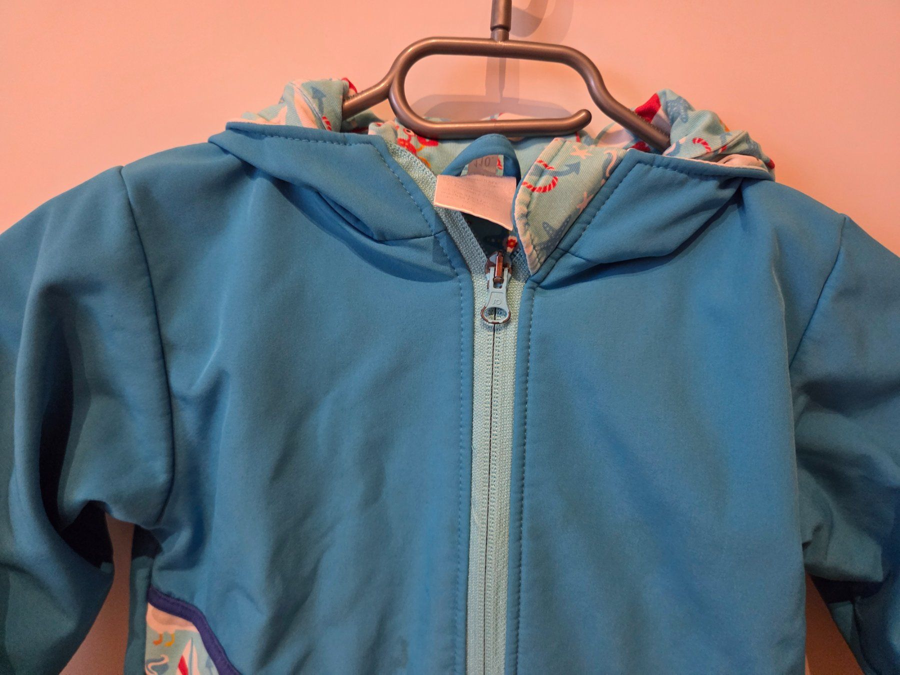 Giacche & Cappotti: Babauba Handmade Softshelljacke Gr. 110 blau, maritim – Usato da Heinrichswil venduto da frankie19860 2
