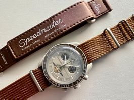 OMEGA x SWATCH Mission to Saturn “Safari 2”, NO box & papers