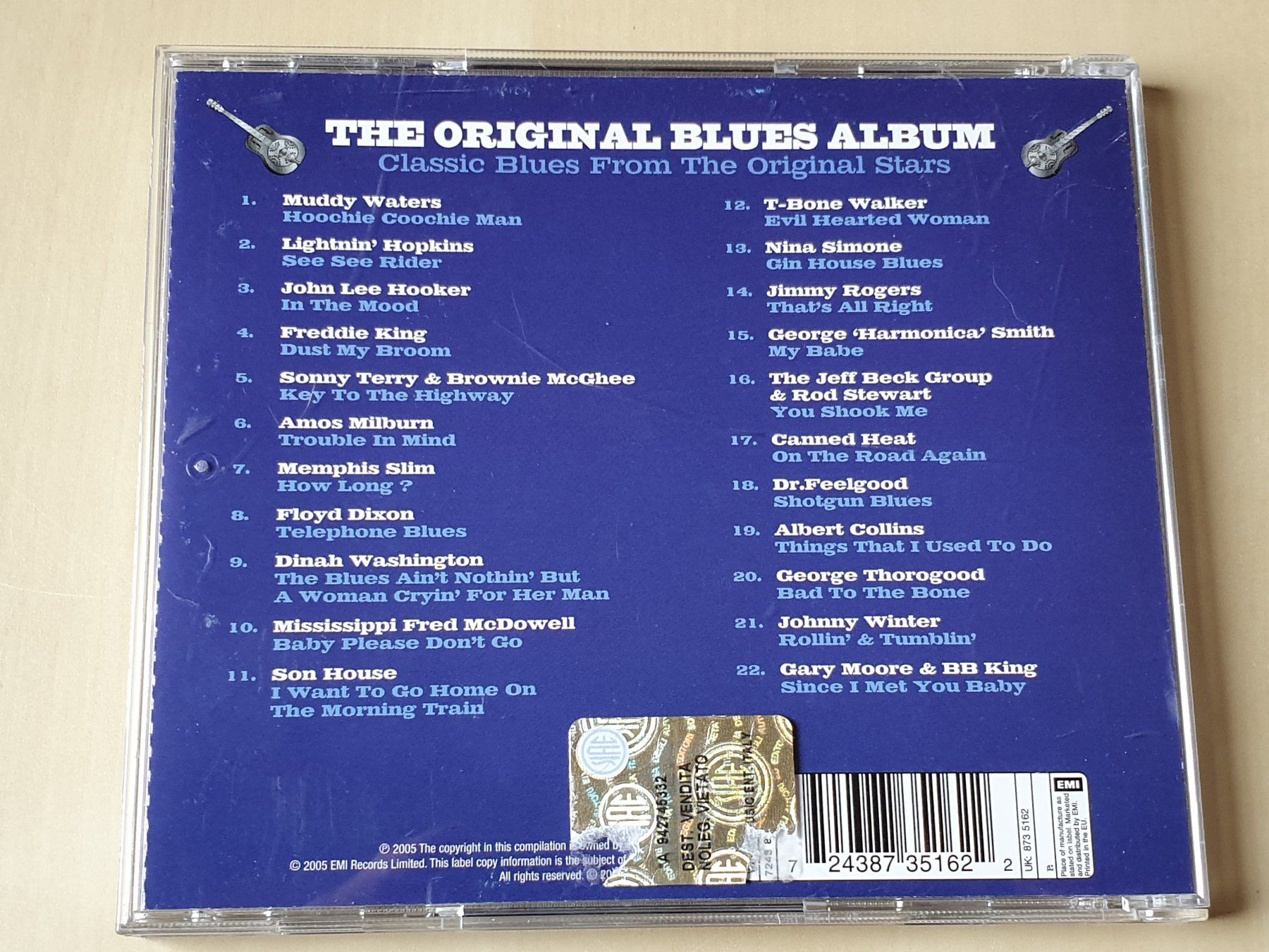 CDs: The Original Blues Album – D'occasion à Stansstad par collectorsshop 1