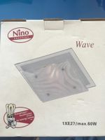 WANDLAMPE / DECKENLAMPE NEU,  MAX. 60W, ORIGINALVERPACKT