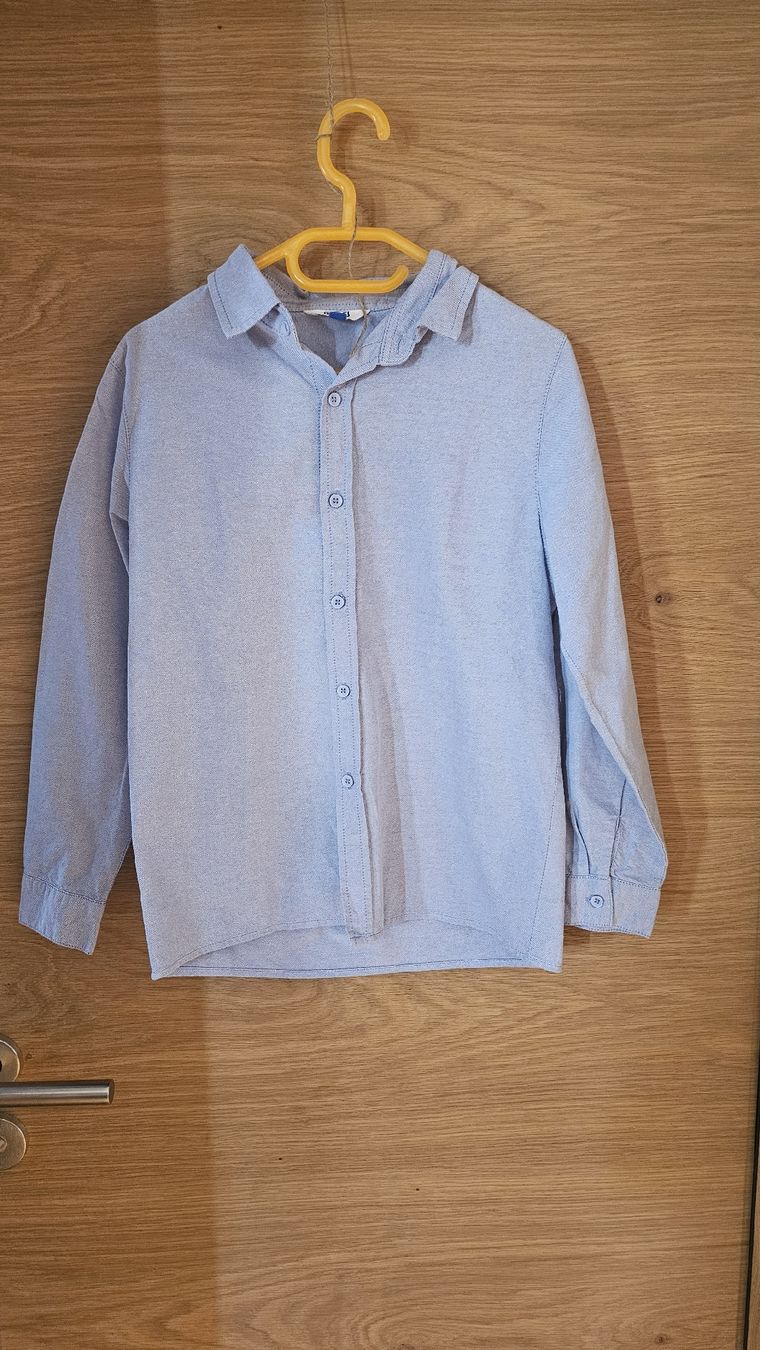 Camicie, T-shirt & Polo: Hemd, Grösse 134 hellblau, Top Zustand! – Nuovo (secondo la descrizione) da Ilanz venduto da bet_7gww