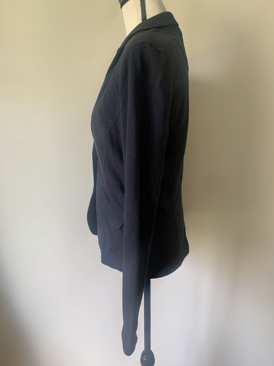 Tom Tailor Giacche: Tom Tailor Blazer Gr. S Dunkelblau Baumwolle – Nuovo (secondo la descrizione) da Regensdorf venduto da secondchancefashion 1