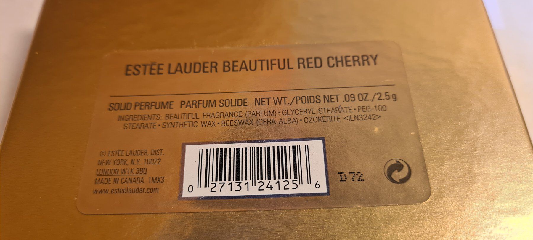Estée Lauder Profumi & Eau de Toilette: Estée Lauder BEAUTIFUL RED CHERRY – Usato da Steinmaur venduto da TobiasKern 5