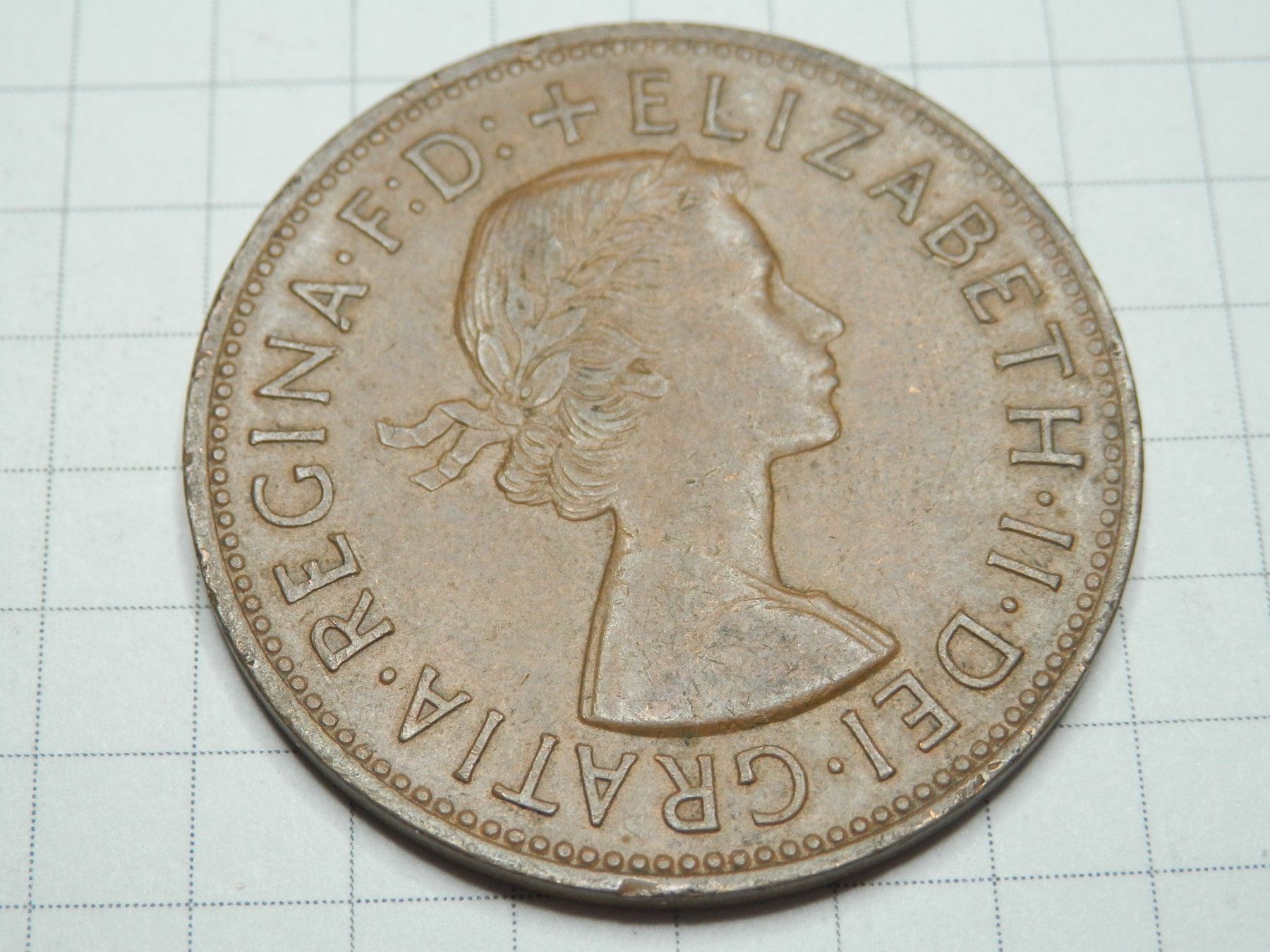 Tutti le monete: Großbritannien 1 Penny, 1966 – Usato da Weiach venduto da weiach81
