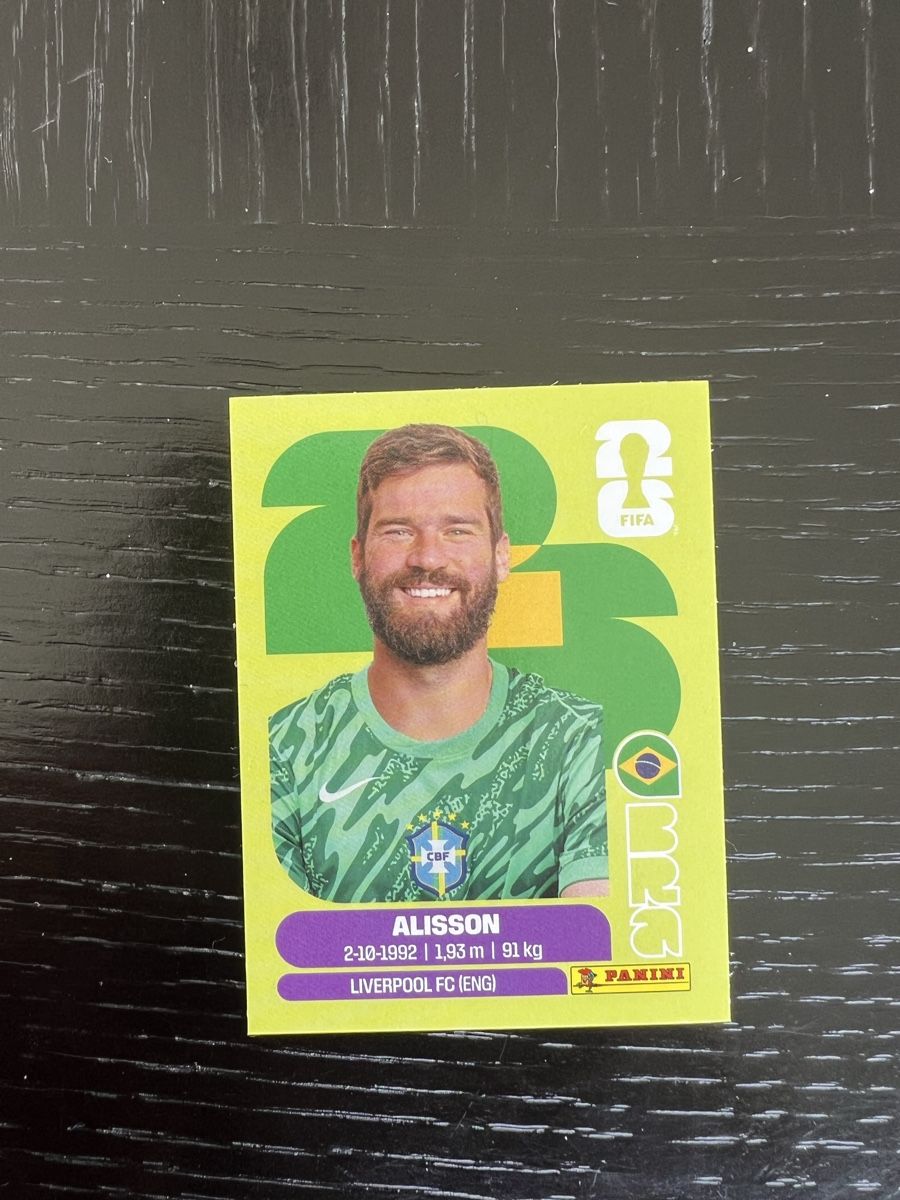 Panini Carte collezionabili: Panini WC 2016 - Alisson – Nuovo e nell'imballaggio originale da Sainte-Croix venduto da Caramel31