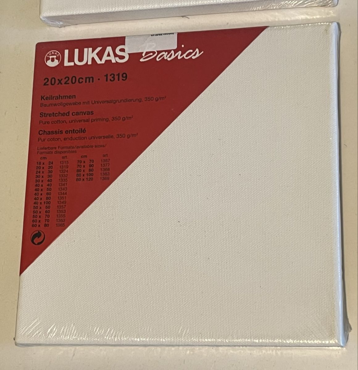 Kit bricolage: Leinwand Set, 4 Stk., Neu & Originalverpackt – Nuovo e nell'imballaggio originale da Zürich venduto da supernova12 1