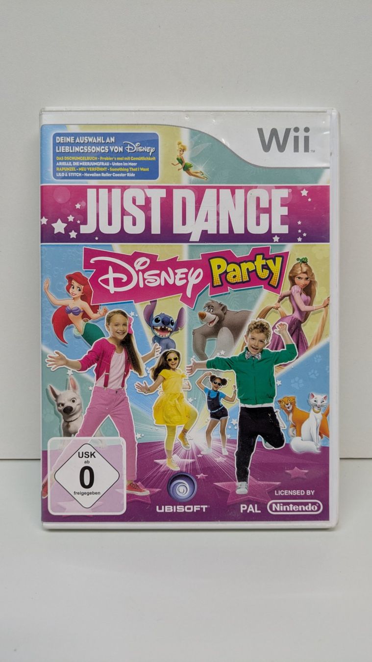 Disney Giochi: Just Dance: Disney Party - Nintendo Wii – Usato da Menziken venduto da mame18