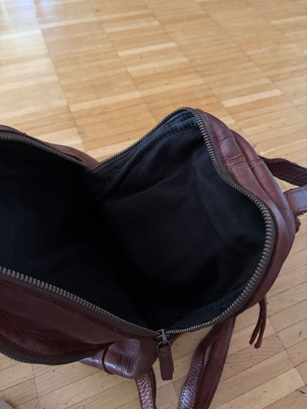 Zaini: Harbour Leder Rucksack braun – Usato da Zürich venduto da congenium 2
