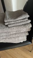 Frotteetuch-Set beige/taupe