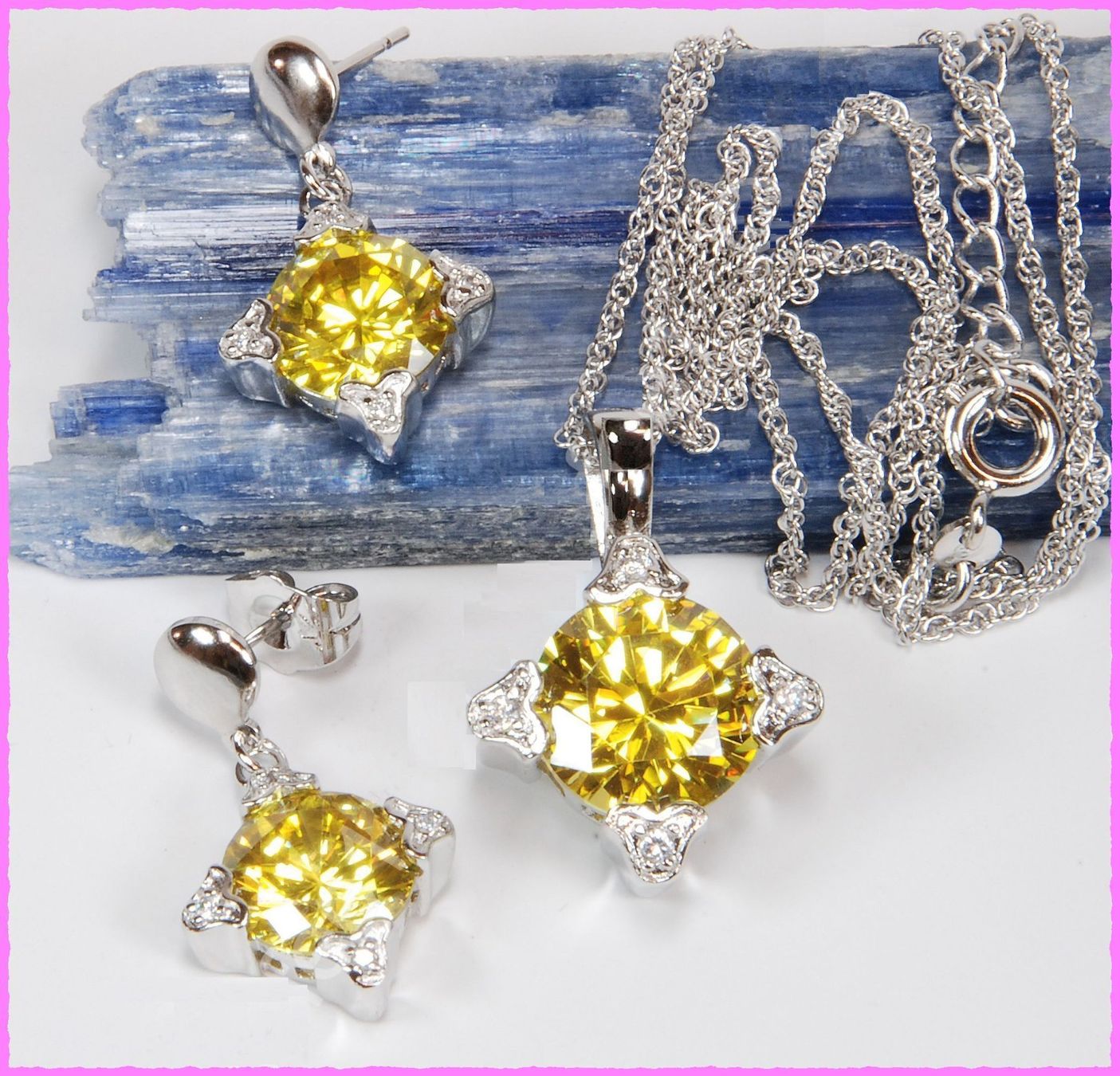 Catenine: Bezauberndes Set mit Zirkonia – Nuovo e nell'imballaggio originale da Oberglatt ZH venduto da Diamond-Girl