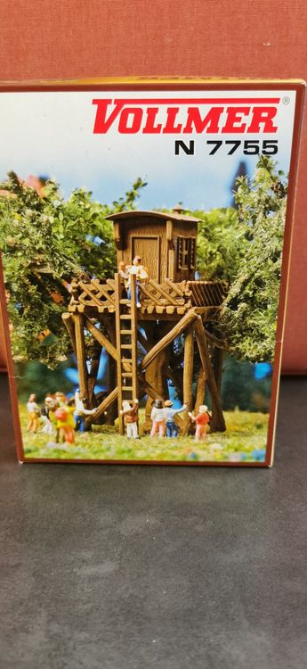 Maquette Vollmer 5140 - Kiosque à Saucisses Et Snacks - Neuf Sous Blister OVP - Idéal Pour Réseau De Train Miniature