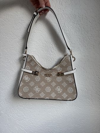 Guess Tasche beige/weiss